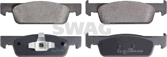 Swag 60 91 6965 - Sada brzdových platničiek kotúčovej brzdy parts5.com