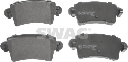 Swag 60 91 6493 - Set placute frana,frana disc parts5.com