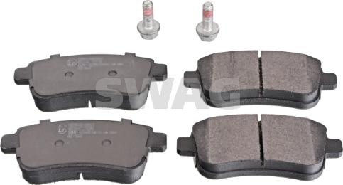 Swag 60 91 6784 - Brake Pad Set, disc brake parts5.com