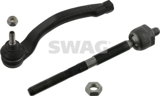 Swag 60 93 7617 - Поперечная рулевая тяга parts5.com