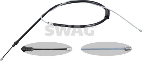 Swag 60 10 1815 - Cable, parking brake parts5.com