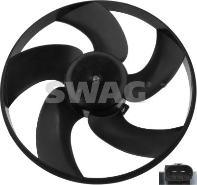 Swag 62 94 0638 - Ventilator, radiator parts5.com