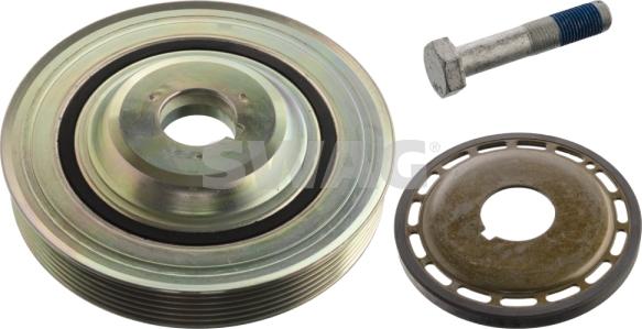 Swag 62 10 6476 - Belt Pulley, crankshaft parts5.com