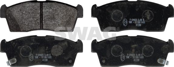 Swag 62 11 6048 - Set placute frana,frana disc parts5.com