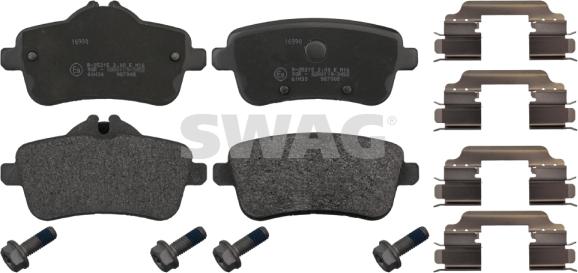 Swag 10 91 6990 - Set placute frana,frana disc parts5.com