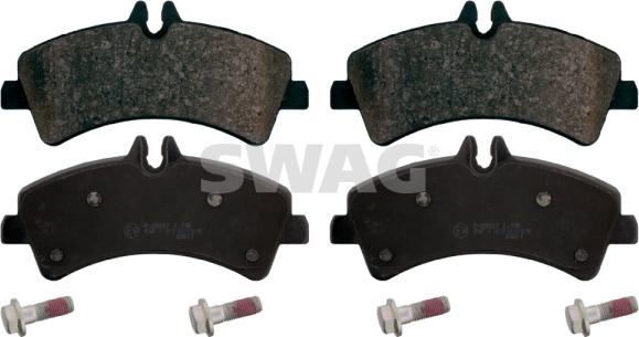 Swag 10 91 6709 - Set placute frana,frana disc parts5.com