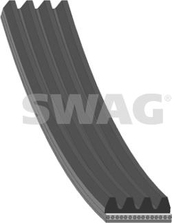 Swag 20 92 8785 - Curea transmisie cu caneluri parts5.com