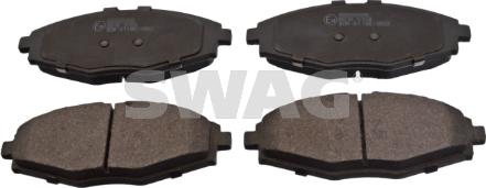 Swag 89 91 6341 - Brake Pad Set, disc brake parts5.com