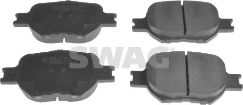 Swag 81 91 6578 - Set placute frana,frana disc parts5.com