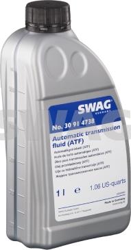 Swag 30 91 4738 - Automaatkäigukasti õli parts5.com