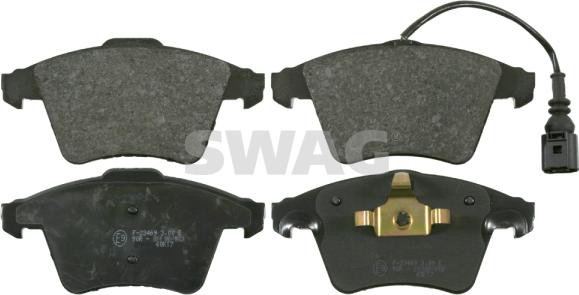 Swag 30 91 6465 - Brake Pad Set, disc brake parts5.com