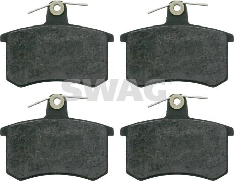 Swag 30 91 6142 - Brake Pad Set, disc brake parts5.com