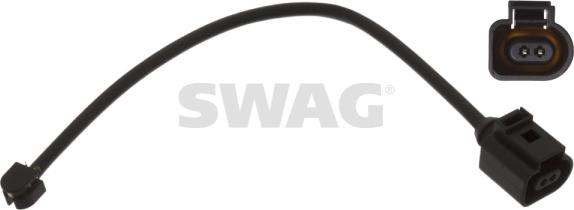 Swag 38 94 4552 - Senzor de avertizare,uzura placute de frana parts5.com