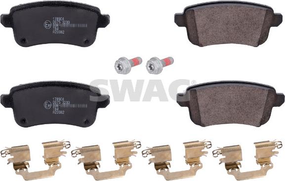 Swag 33 10 4736 - Set placute frana,frana disc parts5.com