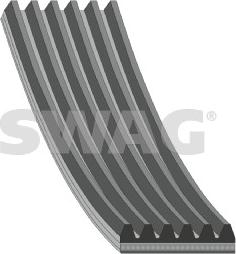 Swag 33 10 5718 - V-Ribbed Belt parts5.com