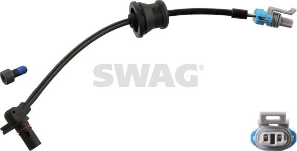 Swag 33 10 1902 - Sensor, wheel speed parts5.com