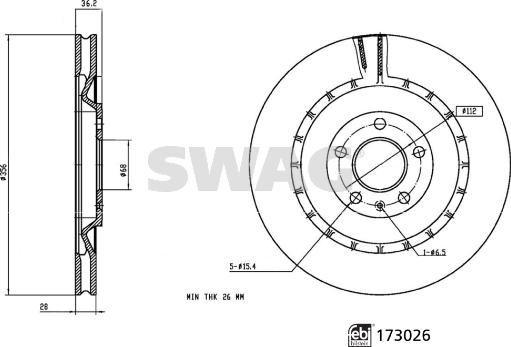 Swag 33 10 1589 - Disc frana parts5.com