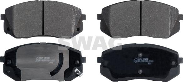 Swag 33 10 7617 - Set placute frana,frana disc parts5.com