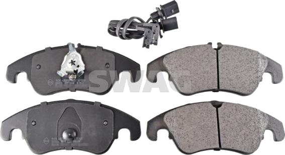 Swag 32 91 6798 - Brake Pad Set, disc brake parts5.com