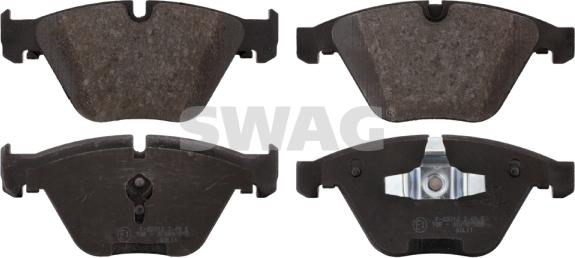 Swag 20 91 6728 - Set placute frana,frana disc parts5.com