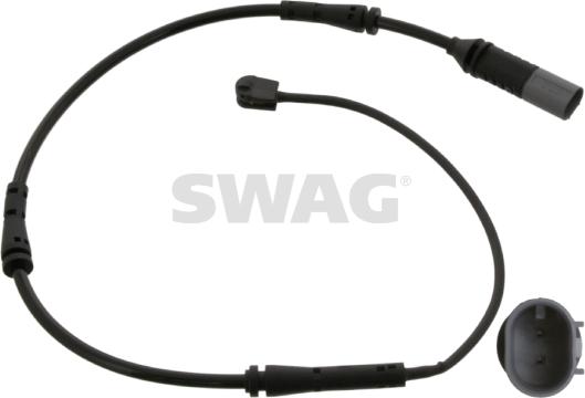 Swag 20 93 9138 - Senzor de avertizare,uzura placute de frana parts5.com