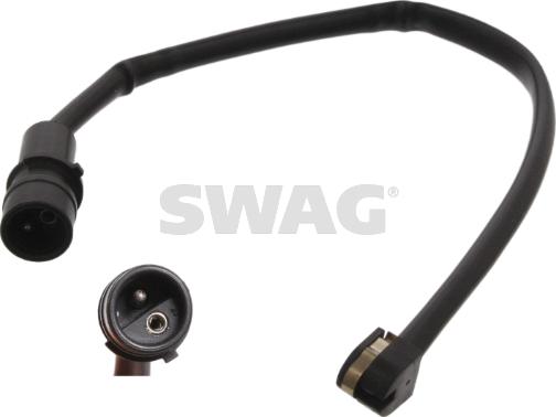 Swag 20 93 3411 - Senzor de avertizare,uzura placute de frana parts5.com