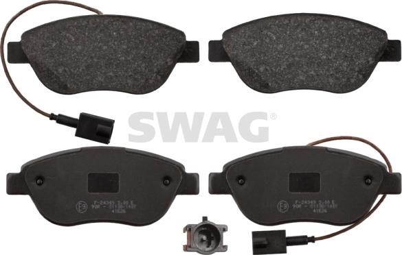 Swag 70 11 6057 - Brake Pad Set, disc brake parts5.com