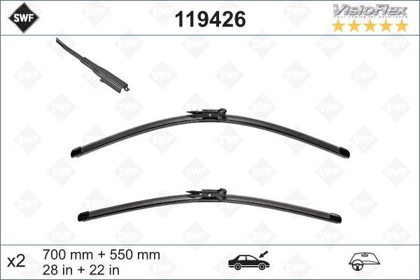 SWF 119426 - Перо на чистачка parts5.com