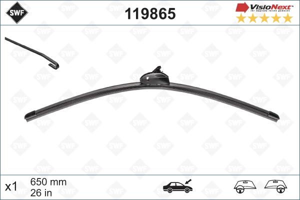 SWF 119865 - Metlica brisalnika stekel parts5.com