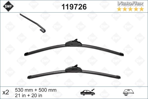 SWF 119726 - Balai d'essuie-glace parts5.com