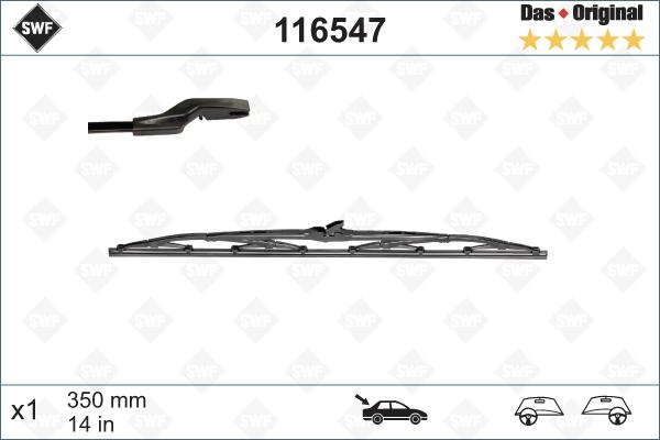 SWF 116547 - Lamela stergator parts5.com