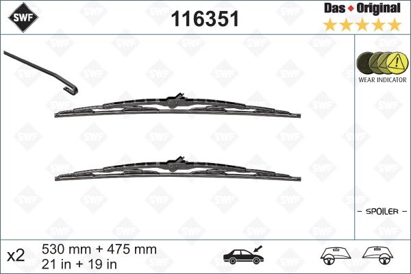 SWF 116351 - Wiper Blade parts5.com