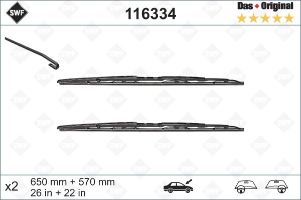 SWF 116334 - Wischblatt parts5.com