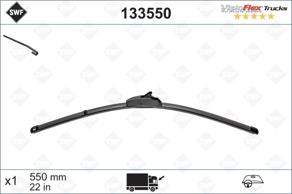 SWF 133550 - Törlőlapát parts5.com