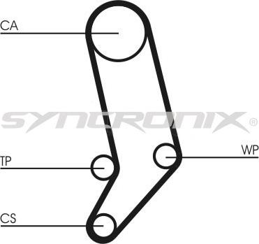 SYNCRONIX SY0939N - Fogasszíj parts5.com