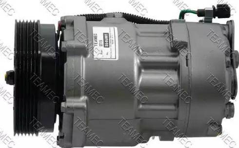 Teamec 8646001 - Compresor, climatizare parts5.com