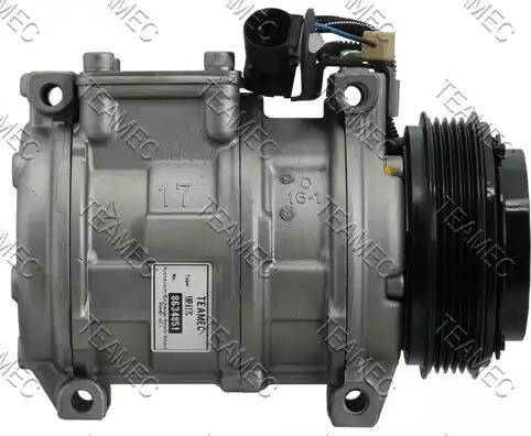 Teamec 8634851 - Compressor, air conditioning parts5.com