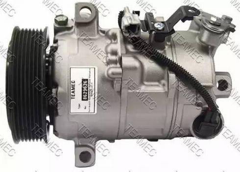 Teamec 8629626 - Compressor, air conditioning parts5.com