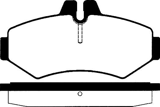 VW A008 420 43 20 - Zestaw klocków hamulcowych, hamulce tarczowe parts5.com