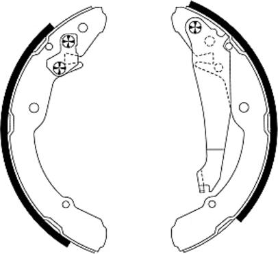 Textar 91052400 - Komplet kočionih papuča parts5.com