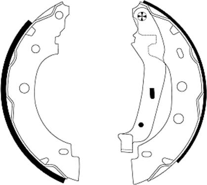 Textar 91052800 - Fékpofakészlet parts5.com