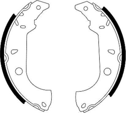 Textar 91037000 - Σετ σιαγόνων φρένων parts5.com