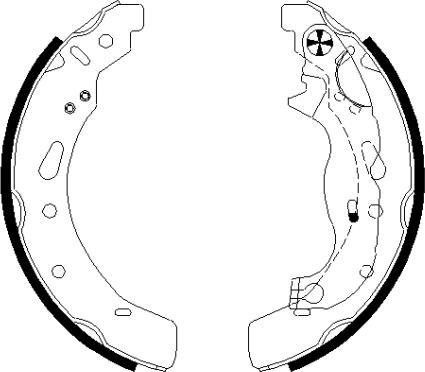 Textar 91072100 - Jarrukenkäsarja parts5.com