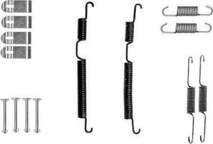 Textar 97049400 - Set accesorii, sabot de frana parts5.com