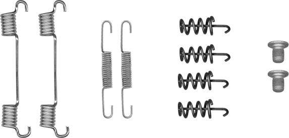 Textar 97047300 - Tartozékkészlet, rögzítőfék pofa parts5.com