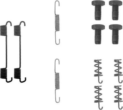 Textar 97011600 - Juego de accesorios, zapatas de freno de estacionamiento parts5.com