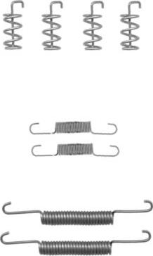 Textar 97034900 - Accessory Kit, parking brake shoes parts5.com