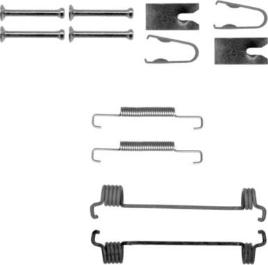 Textar 97035900 - Komplet pribora, kočione papuče ručne kočnice parts5.com