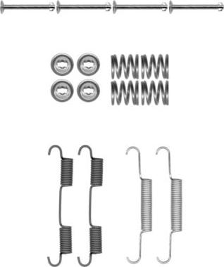 Textar 97037500 - Set accesorii, saboti frana parcare parts5.com