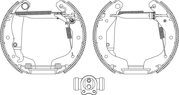 Textar 84044903 - Set saboti frana parts5.com